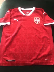 Serbien Fußballtrikot Saison 20/21 Kinder 7-8 Jahre. - Bild 1 von 3