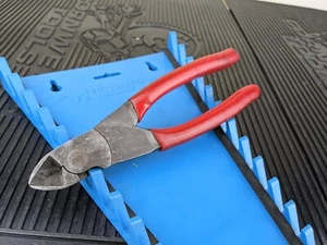 #be158 Snap on 87CF RED PowerEdge 7-1/2" Diagonal Cutting Cutter Pliers - Picture 1 of 15