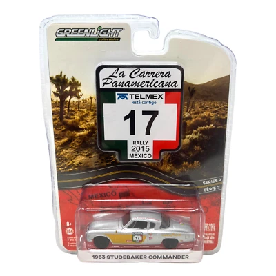 Greenlight La Carrera Panamericana 1953 Studebaker Commander 1:64 Diecast Foto 1 de 3