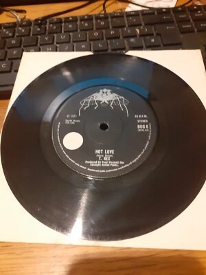 T REX HOT LOVE  VG FLY GLAM ROCK VINYL PLAYTESTED MARC BOLAN - Image 1 of 2