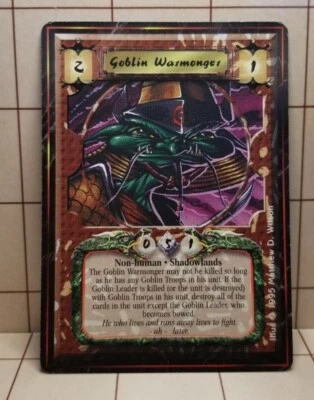 L5R CCG PRE IMPERIAL Goblin Warmonger NM/Unplayed RARE PROMO AEG Five Rings - Image 1 of 2