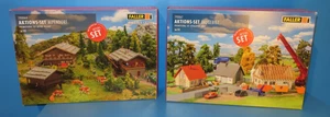 2x FALLER  H0  Aktions-Set 190067 Baugebiet+190064 Alpendorf mit OvP #8435 - Bild 1 von 11