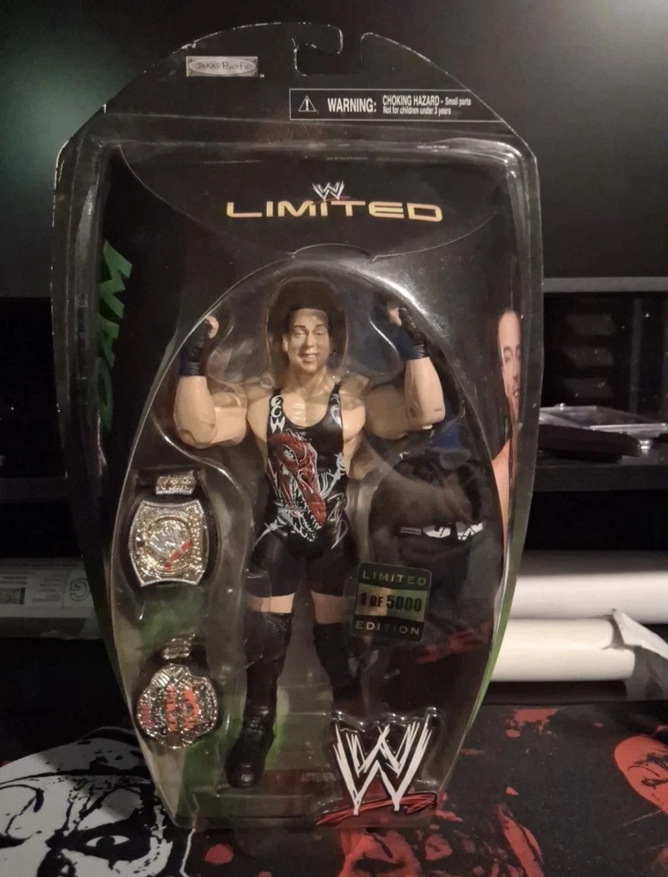 2007 JAKKS PACIFIC WWE LIMITED ROB VAN DAM ACTION FIGURE 1 OF 5000 - Image 1 of 2