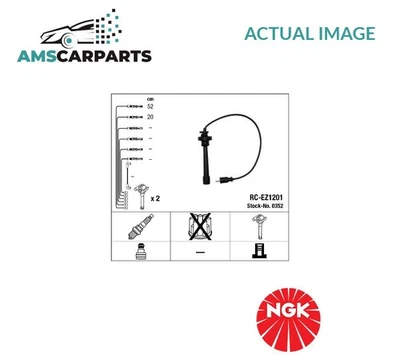 IGNITION CABLE SET LEADS KIT 0352 NGK NEW OE REPLACEMENT - Image 1 of 4