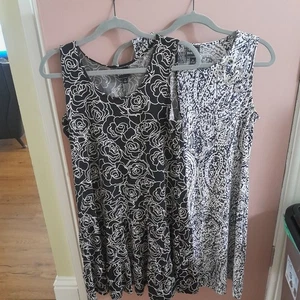 Bundle Coco Bianco Dresses Size Medium, Pull On In VGC - Picture 1 of 11