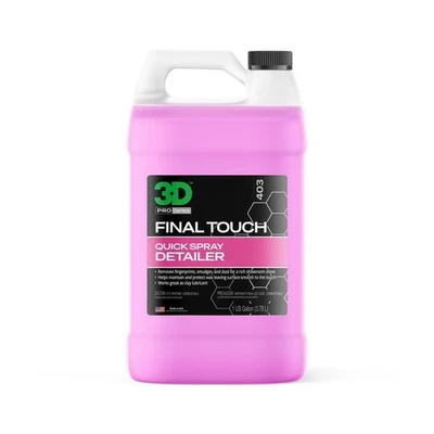 Spray de detalhe rápido, spray fácil de ligar e limpar, brilho de showroom, 1 galão - Imagem 1 de 4