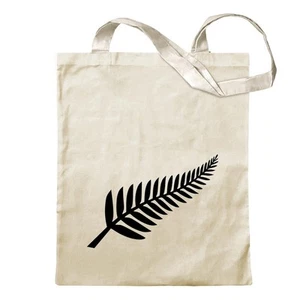 Silver Fern/Neuseeland/Kiwis Tragetasche Baumwolltasche Stoffbeutel langer Henk - Picture 1 of 91