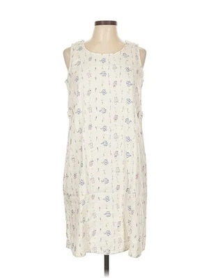 Vestido informal STUDIO EASY marfil para mujer 12 Foto 1 de 4