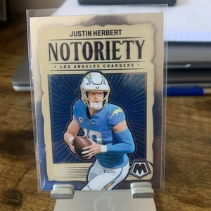 2024 Panini Mosaic Justin Herbert Notoriety #14 Chargers - Picture 1 of 6