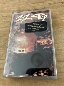 ZZ Top Rhythmeen Cassette Tape (1996) w/ Hype Sticker Classic Blues Rock - Picture 1 of 3