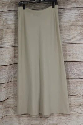 Hugo Buscati Womens Size M/L Pull On Maxi Skirt Beige Foto 1 de 4