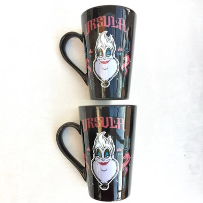 Disney Villains Ursula Drop Dead Gorgeous Tall Coffee Tea Mug x 2 - Image 1 of 4