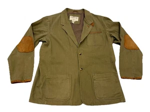 ORVIS Zambezi Safari Jacket Coat 100% Cotton 9 Pockets Travel Pro MENS 46L - Picture 1 of 7