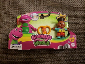 Fisher Price - Barney's World: Barney & David Figurenpaket leichter Verpackungsschaden - Bild 1 von 3