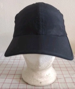 Columbia PFG 5 Paneles Ciclismo Motociclista Gorra Sombrero Negro Mujer Ajustable Bordado - Imagen 1 de 6