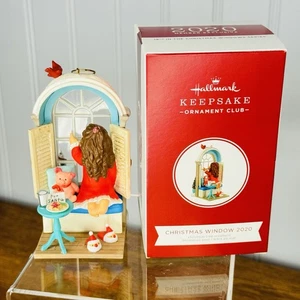  Hallmark Keepsake 2020 CHRISTMAS WINDOW Series 18th Member Exclusive New In Box - Bild 1 von 11