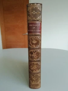 AN EXPOSITION OF THE BOOK OF ECCLESIASTES CHARLES BRIDGES 1ST ED HAYDAY BINDING - Foto 1 di 22