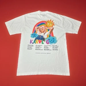 Camiseta Karol G Manana Sera Bonito Tour Concierto Talla Mediana Blanca - Imagen 1 de 10
