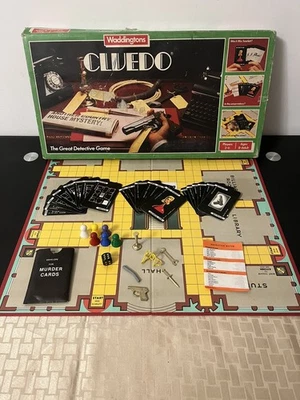 Waddingtons 1983 Cluedo Vintage Board Game - Checked And 100% Complete - Image 1 of 4