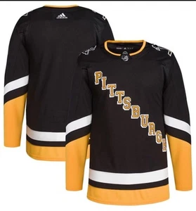 Pittsburgh Penguins Adidas 2021/22 Alternate Primegreen Jersey Men’s Size 52 New - Picture 1 of 6