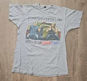 2013 Florida Georgia Line Shirt Here’s To The Good Times Tour Size Medium - Picture 1 of 4