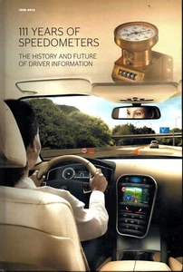 111 YEARS OF SPEEDOMETERS HB THE HISTORY AND FUTURE OF DRIVER INFORMATION VDO - Picture 1 of 1