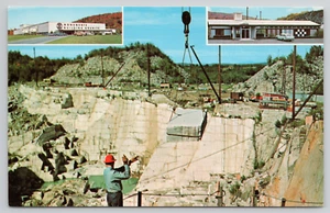 Postal Barre Vermont Rock of Ages cantera de granito c1980 - Imagen 1 de 2