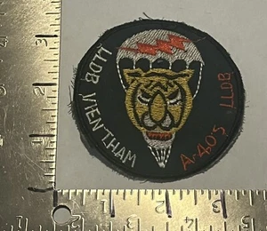 VINTAGE ORIGINAL VIETNAM PATCH TIGER FORCE RANGERS MACV-SOG BAE HA TIEN BASE - Picture 1 of 2