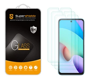 [3-Pack] Supershieldz Tempered Glass Screen Protector for Xiaomi Redmi 10 - Picture 1 of 5
