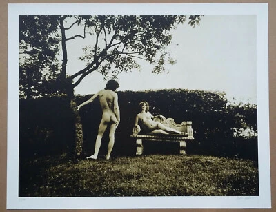 Karin SZEKESSY: Adam und Eva, Collotypie 1970 handsigniert, 100 Ex, groß  - Bild 1 von 4