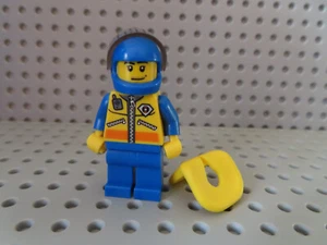 LEGO Figur City Küstenwache Speedboat Driver + gelbe Weste cty0109 4898 - Bild 1 von 1