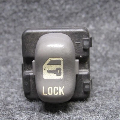1999-2005 Pontiac Grand Am Lock Switch Control Button Gray OEM L370 - Image 1 of 4