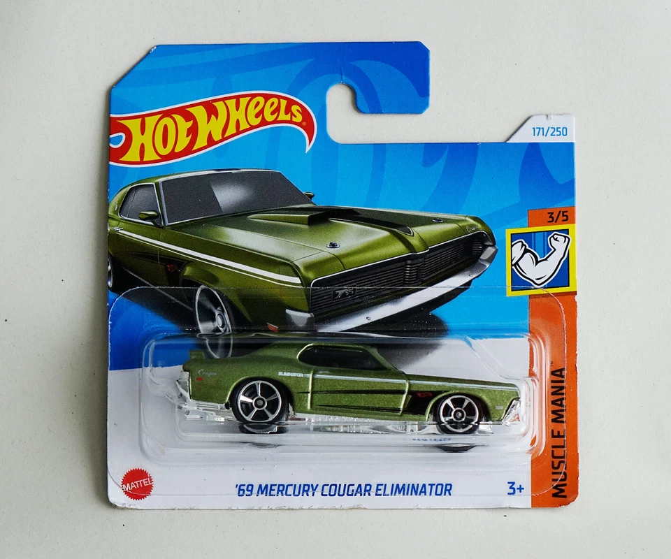 Hot Wheels - '69 Mercury Cougar Eliminator - Muscle Mania - 2024 - Immagine 1 di 1