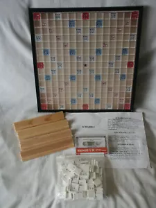 Scrabble Deluxe Braille Game Blind Vision Impaired Complete - Picture 1 of 6