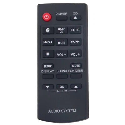 MARKENLOS N2QAYB000984 Ersatz Fernbedienung f??r Panasonic SC-PM250 SC-PM600 SC-PM602