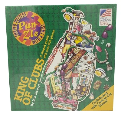 King of Clubs сумка для гольфа в форме пазла 500+ штук запечатанная - Изображение 1 из 4