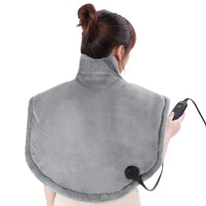Heating Pad Wrap Neck Shoulder Back Fast Heating Auto Shut Off 6 Heating Levels - Picture 1 of 9