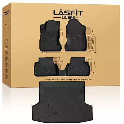 LASFIT Floor Mats for Subaru WRX 2022-2025 1st & 2nd Row & Cargo Mat Floor Liner Foto 1 de 4