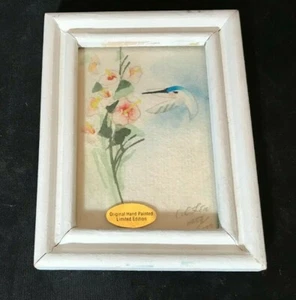C.C. Liu Painting Limited Edition 3 3/8" x 4.5" - Bild 1 von 1