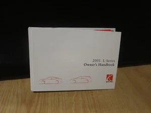 2001 SATURN L-SERIES OWNERS MANUAL BOOK - Imagen 1 de 1