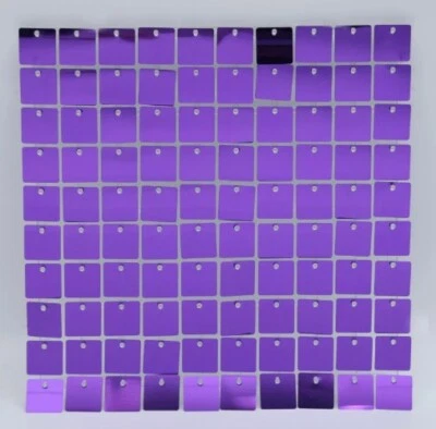 Paneles de pared brillantes telón de fondo de pared lentejuelas cuadradas telón de fondo decoración de cumpleaños fiesta Foto 1 de 4
