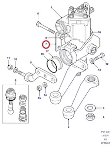 (1) PLACA DE LAVADORA LAND ROVER 572077 GENUINA - Caja de dirección - Imagen 1 de 4