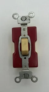 Vintage Hubbell 1223 AC Unterputz 3-Wege Kippschalter. 20A 120v - 20A 277V. NOS - Bild 1 von 2