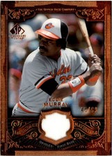 2006 SP Legendary Cuts Legendary Materials Gold Baseball Card #EM Eddie Murray
