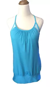 Lorna Jane Activewear Racer Back Tank Top With Built In Bra Size Small - Picture 1 of 14