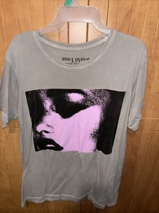 Rare Ariana Grande T-shirt Size M 2019 God Is A Woman Tour Gray Double-sided - Picture 1 of 7