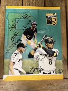 2016 Pittsburgh Pirates Spring Training Autographed Signed Program - Picture 1 of 1