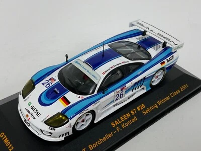 1/43 IXO Saleen S7 Classe Vincitore 2001 Sebring Auto #26 GTM012 CS2133 - Immagine 1 di 4