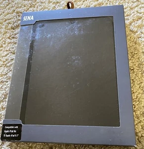 Sena Apple iPad Air & iPad 9.7” Protective Case Stitched Leather Appearance - Picture 1 of 5