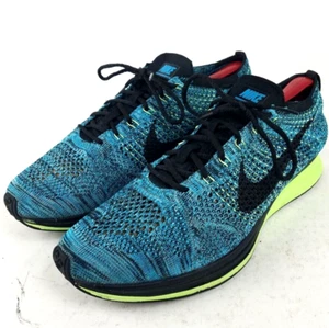 Nike Flyknit Racer "Blue Lagoon” (526628-401) Men's Size 11 Running Shoes - Picture 1 of 9